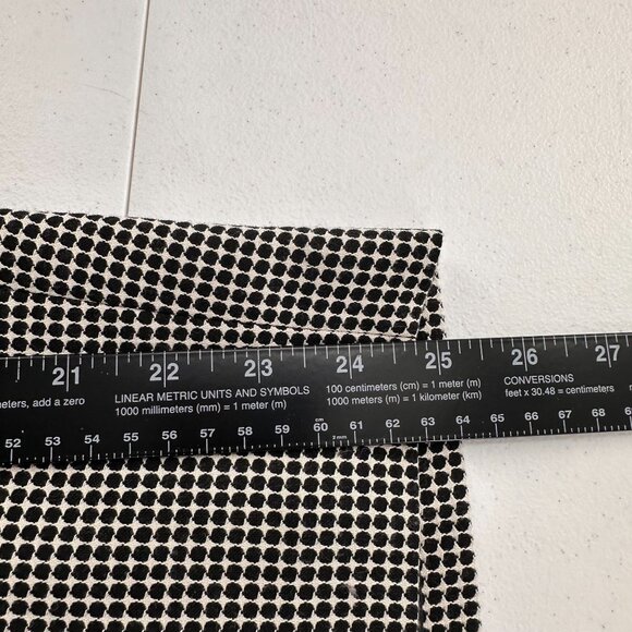 Jones Studio Dressbarn Black White Polka Dot Pencil Skirt 18W Womens Office Wear - Picture 5 of 13